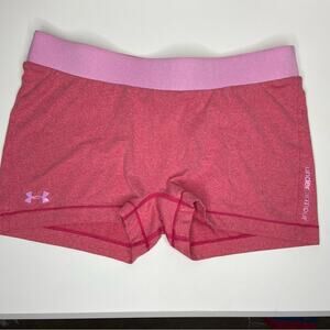 Under Armour Pink Athletic Compression Shorts